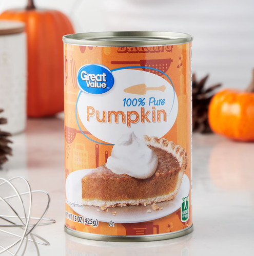 Great value 100 pure pumpkin - 100%,